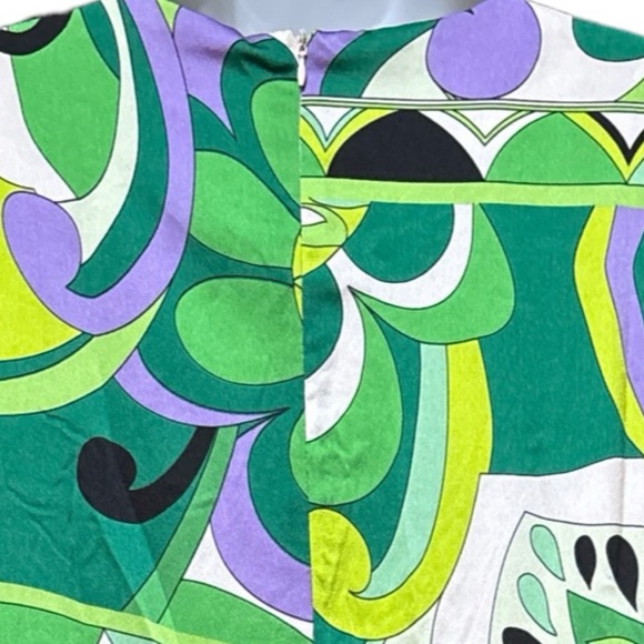 TCEC Scarf Print Mini Dress With Pockets - Picture 9 of 15